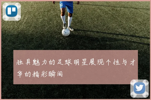 独具魅力的足球明星展现个性与才华的精彩瞬间